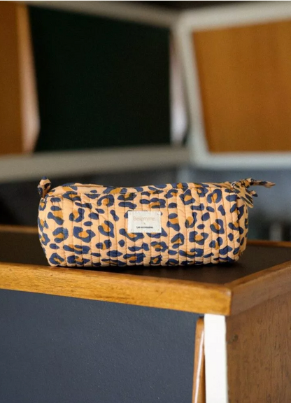 Trousse d'écolier - Léopard Camel