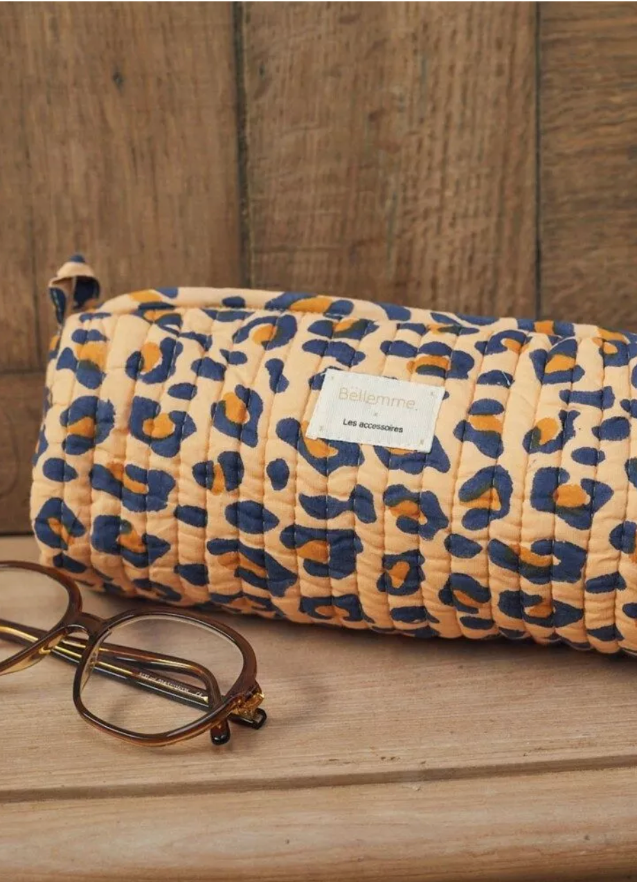 Trousse d'écolier - Léopard Camel