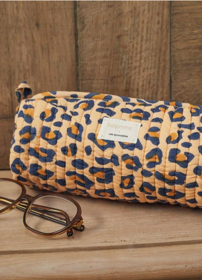Trousse d'écolier - Léopard Camel