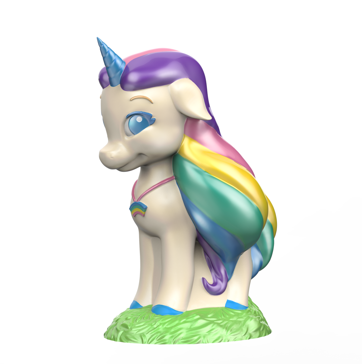 Moulage - Ma licorne Arc-en-ciel