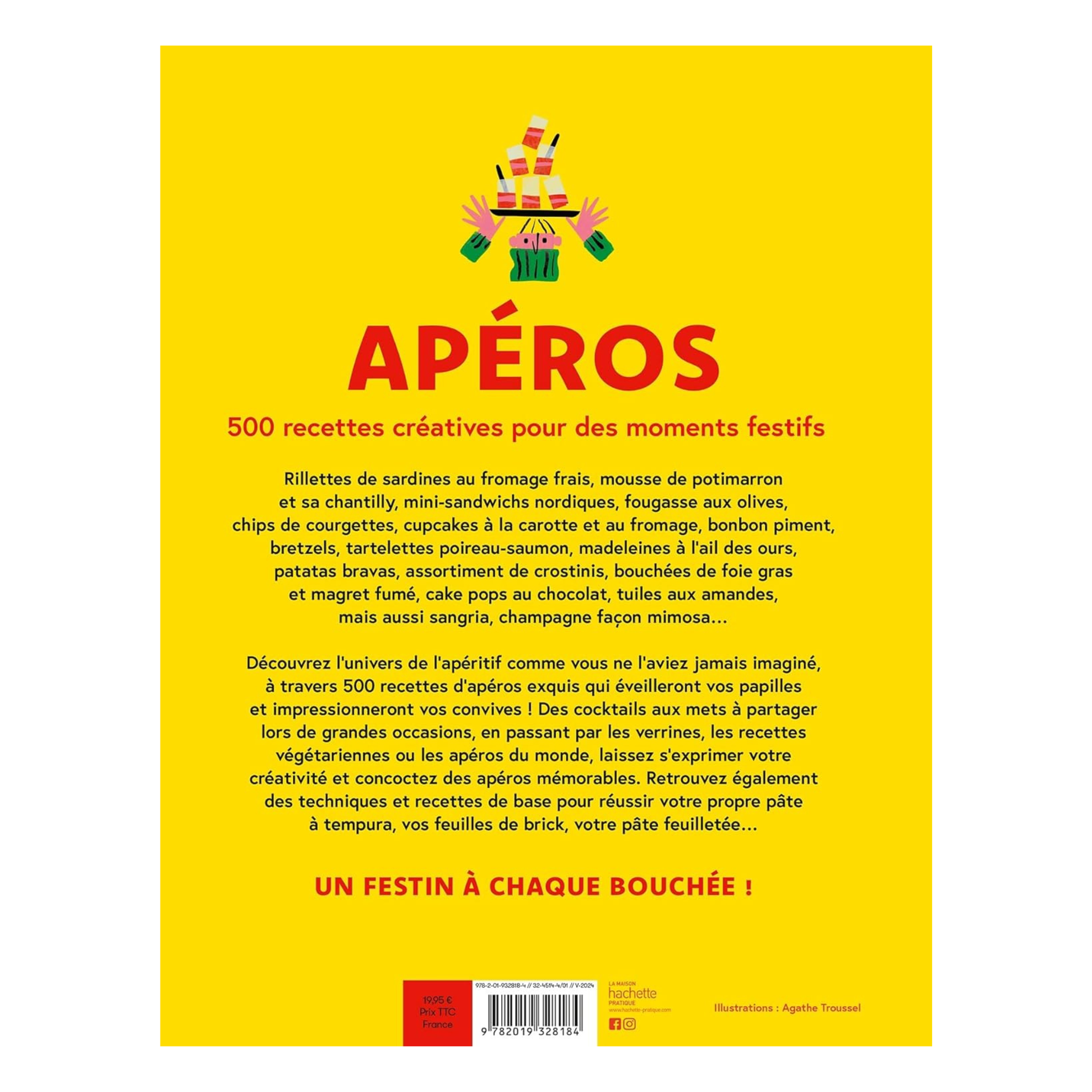 livre de cuisine apéros hachette