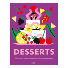 livre de cuisine desserts hachette