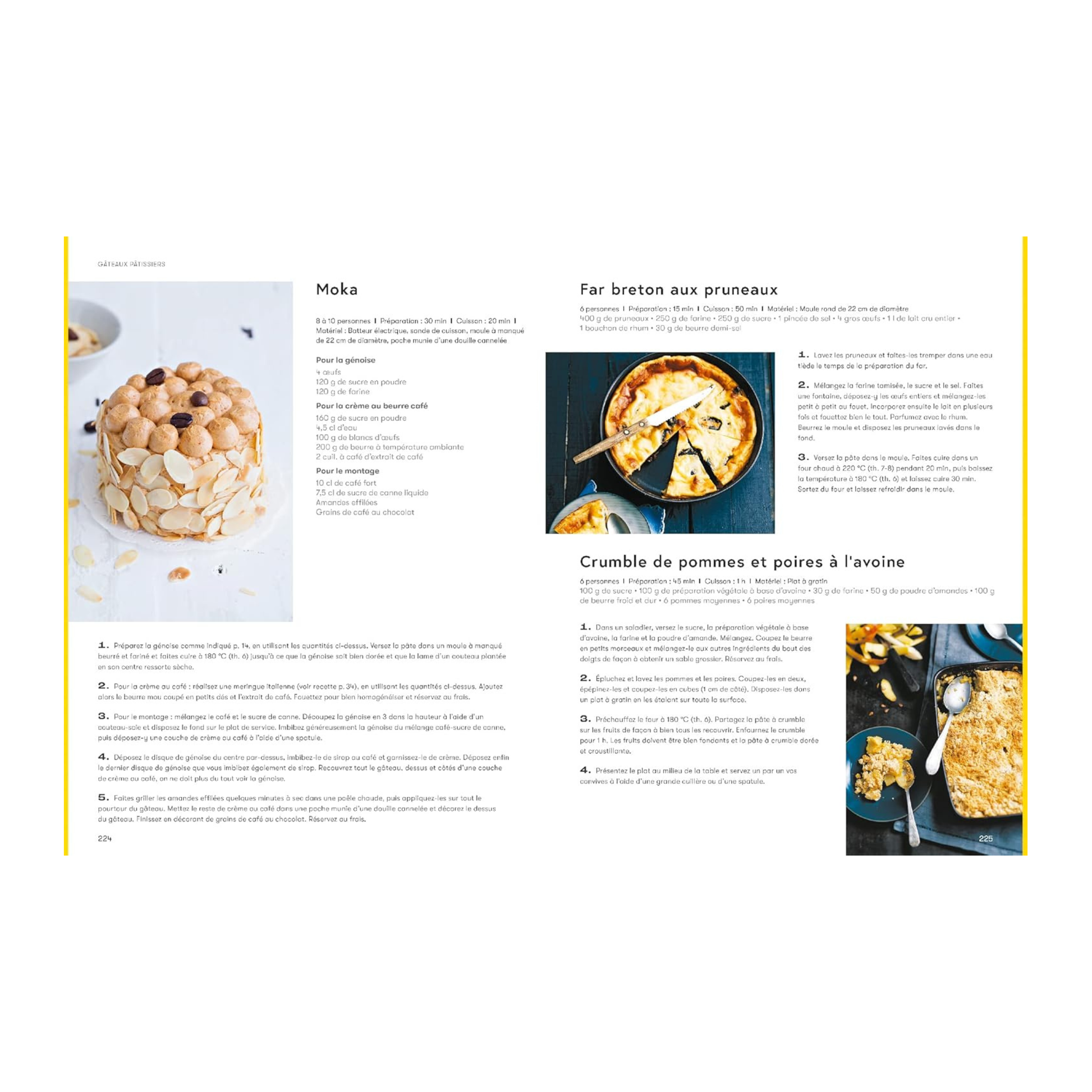 livre de cuisine desserts hachette