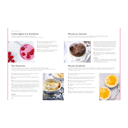 livre de cuisine desserts hachette