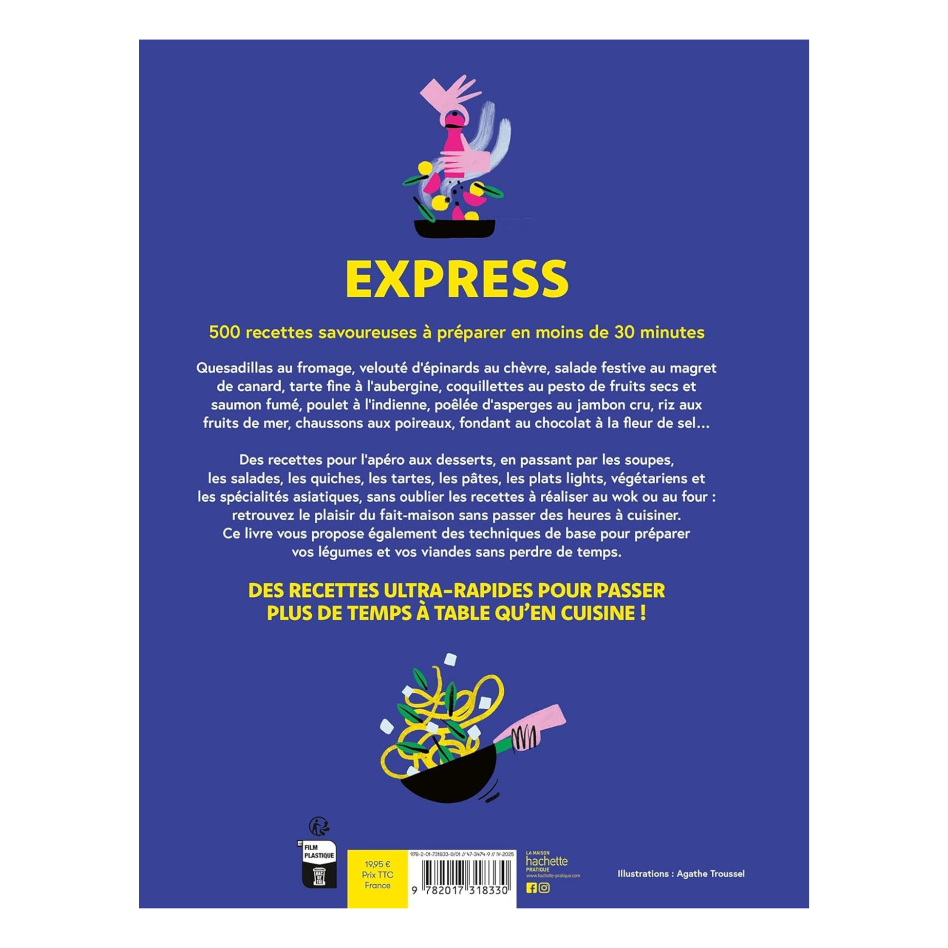 livre de cuisine express hachette