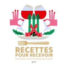 livre de cuisine recettes pour recevoir hachette