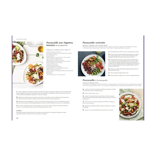 livre de recettes Italie hachette 