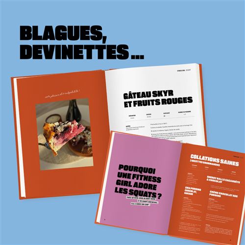 livre de recettes cloch fitness girl