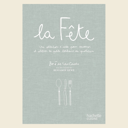 livre de recettes la fête zoé de las cases 