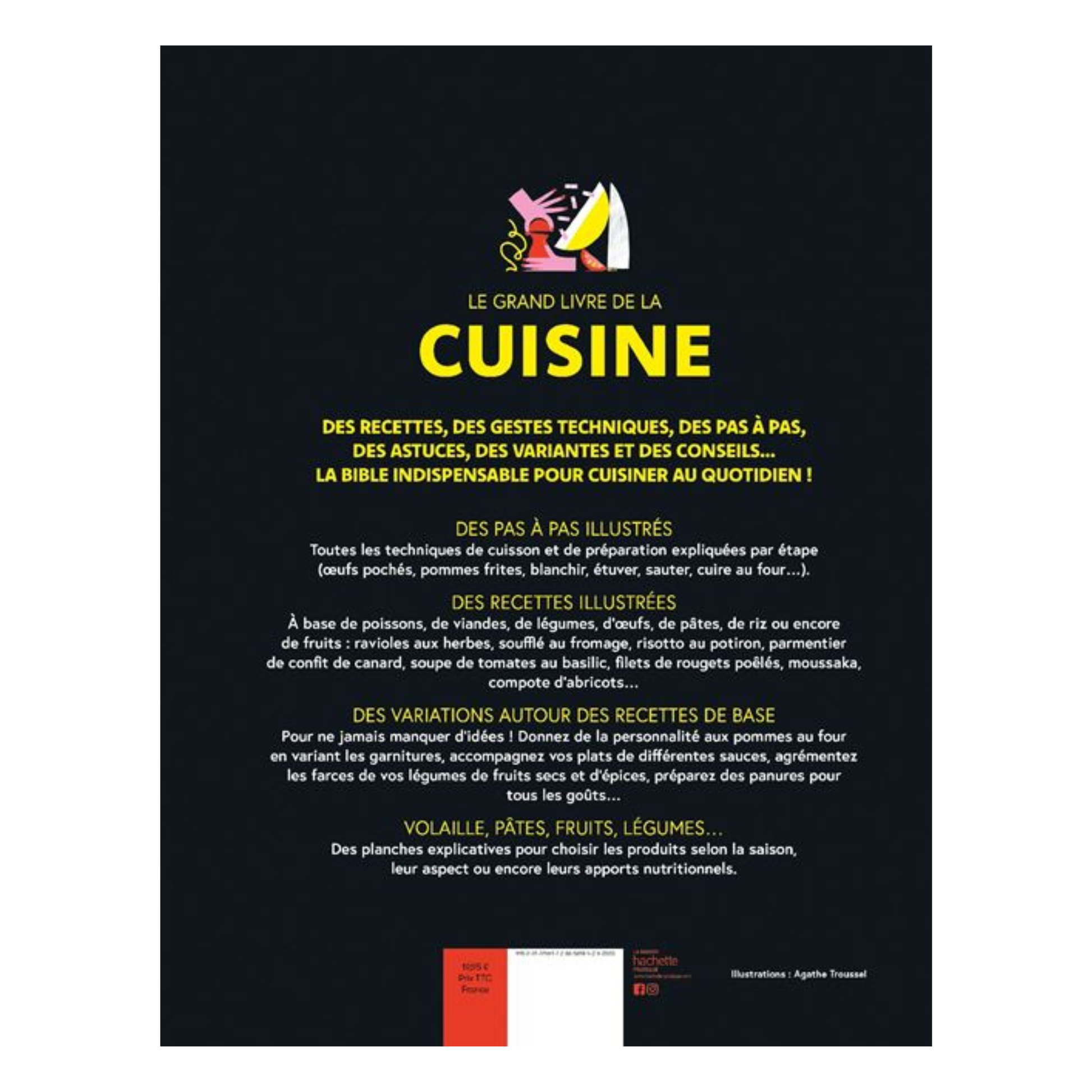 livre de recettes le grand livre de la cuisine 
