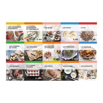 livre de recettes le grand livre de la cuisine 