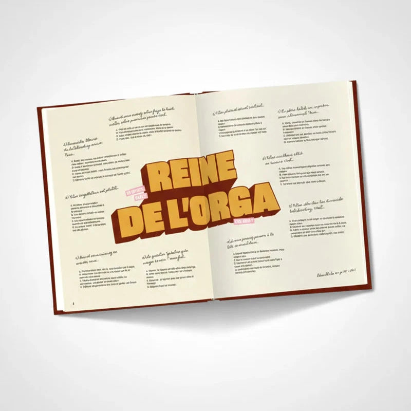 livre de recettes reine de l'orga cloch