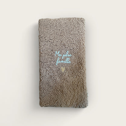 Protège livret de famille moumoute cacao - Ma jolie famille