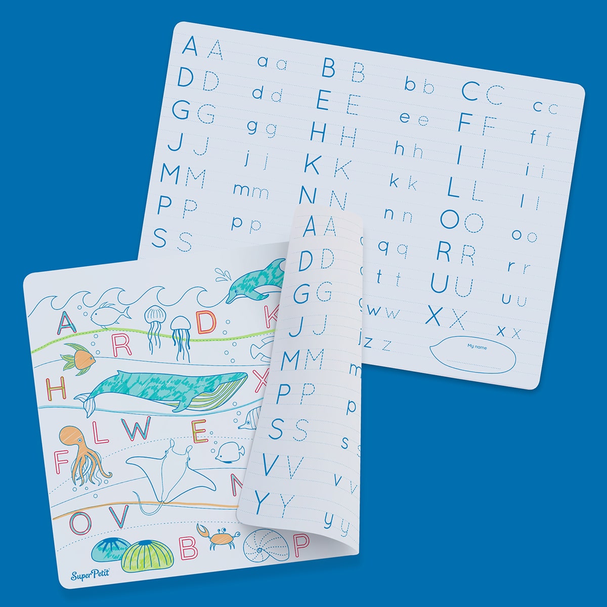 Coloriage éducatif en silicone – L’alphabet – SuperPetit