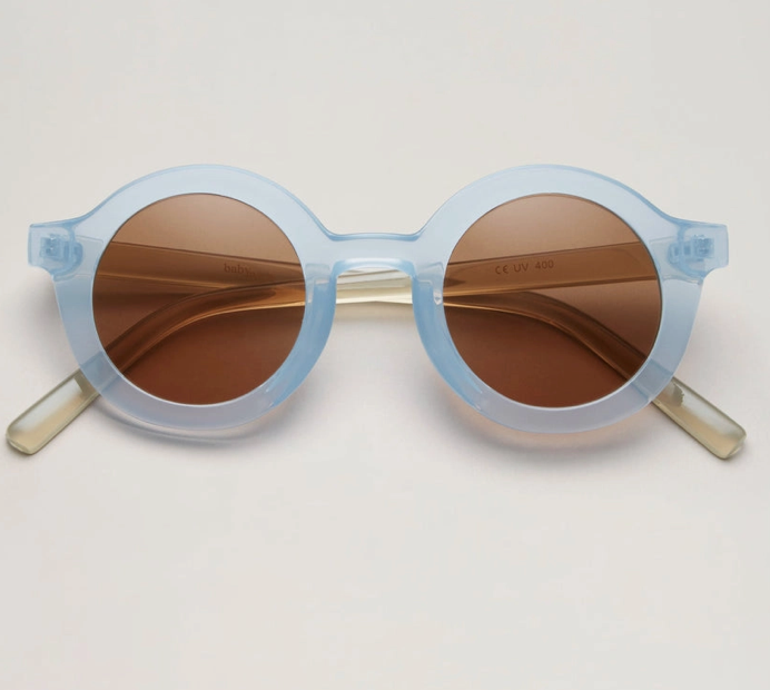 Lunettes bébé - Ronde Bleu