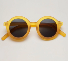 Lunettes enfant - Ronde jaune