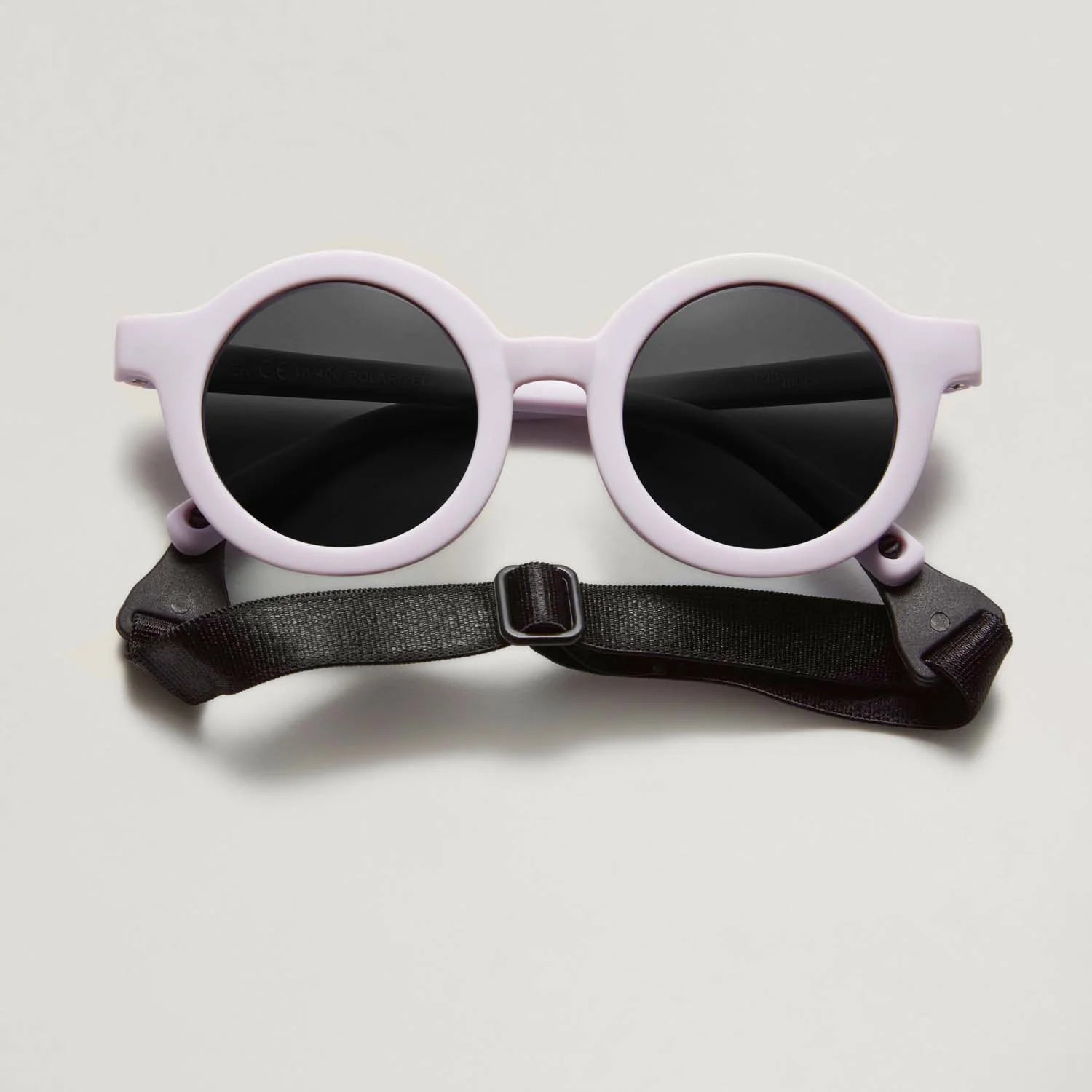 lunettes de soleil babymocs pliables lilas ronde