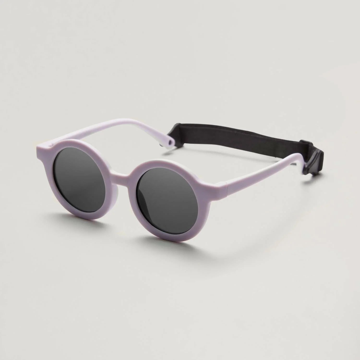 lunettes de soleil babymocs pliables lilas ronde