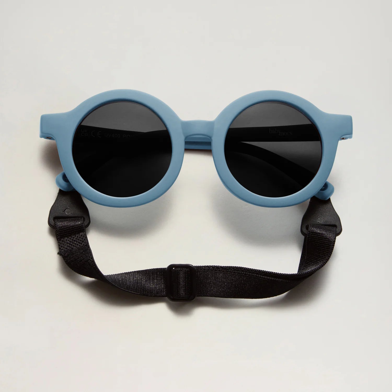 lunettes de soleil bleu bébé pliables babymocs