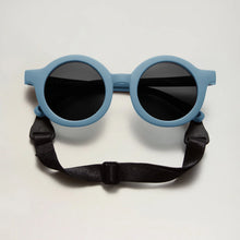 lunettes de soleil bleu bébé pliables babymocs