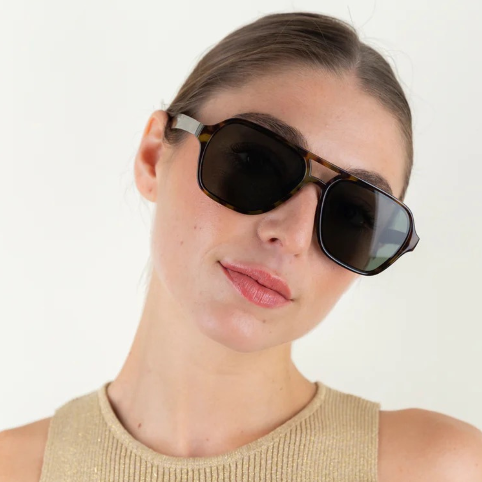 lunettes de soleil karl militaire Charly therapy