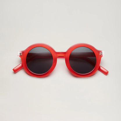 lunettes rondes babymocs ronde rouge