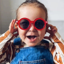 lunettes rondes babymocs ronde rouge