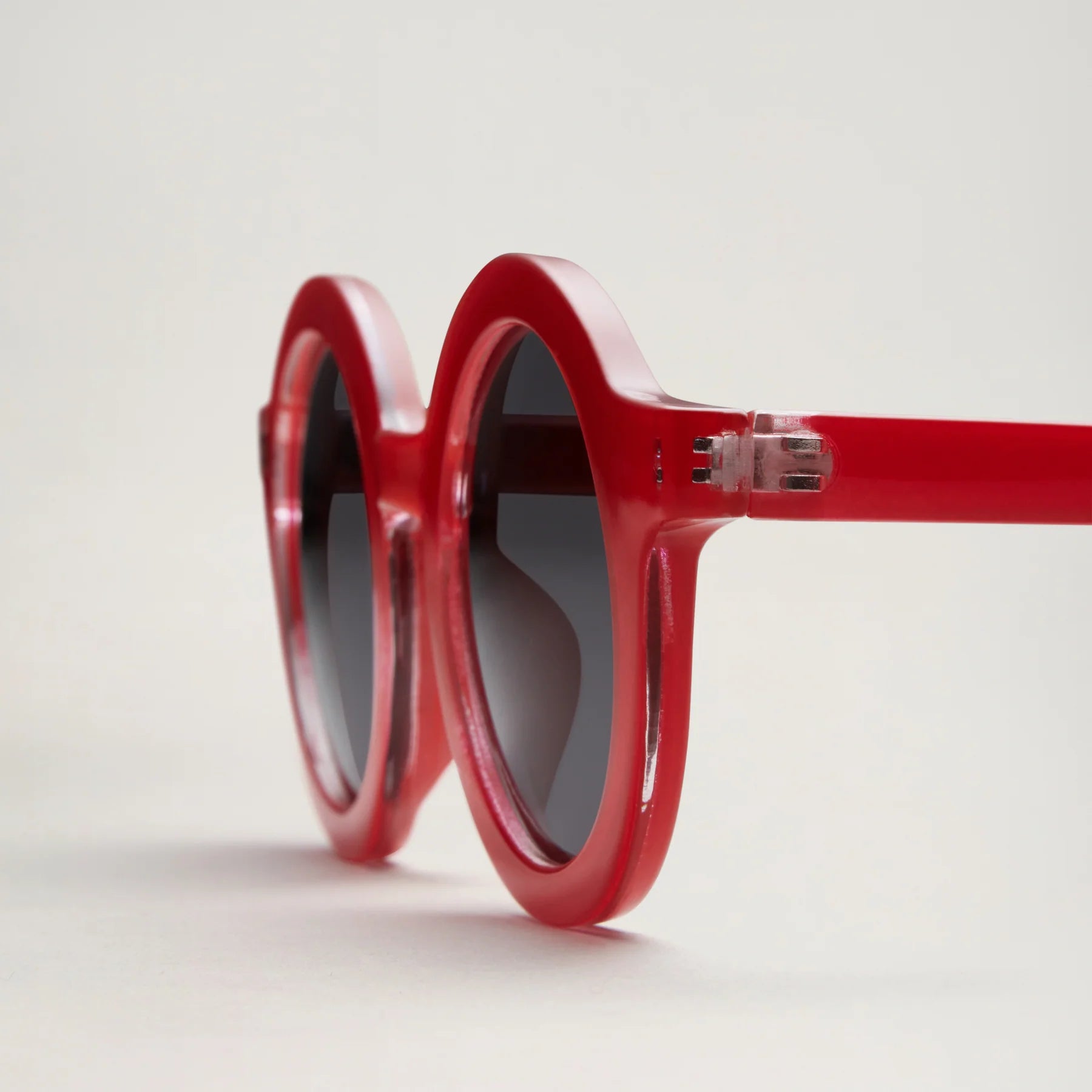 lunettes rondes babymocs ronde rouge