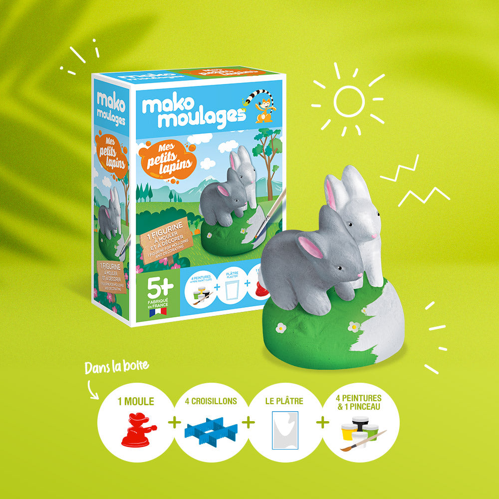 Moulage - Mes petits lapins