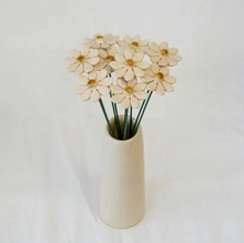 Marguerite en céramique - Blanche