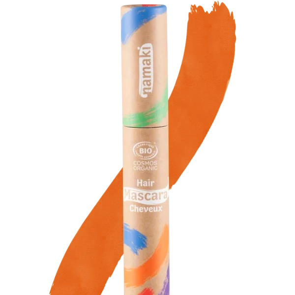 mascara cheveux orange