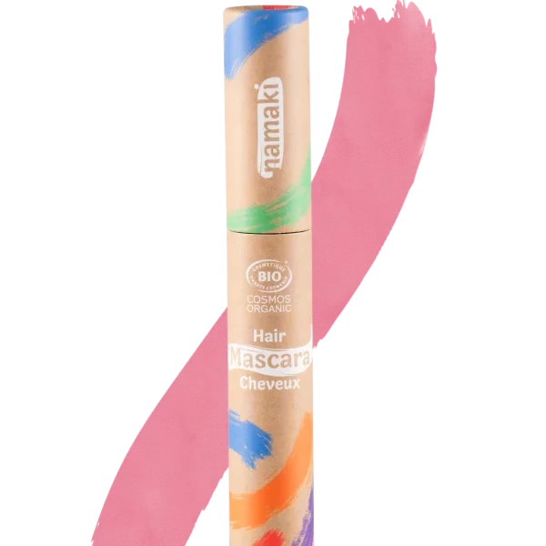 mascara cheveux rose
