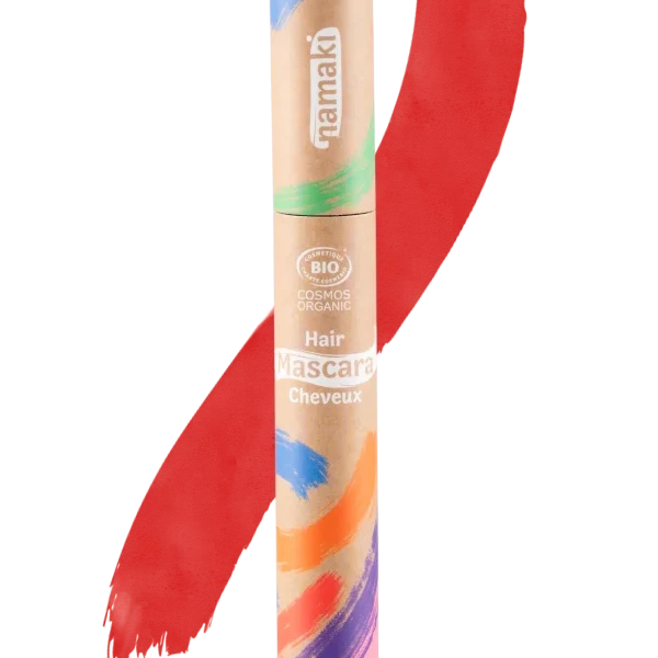 mascara cheveux rouge