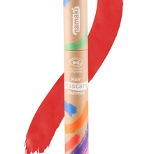 mascara cheveux rouge