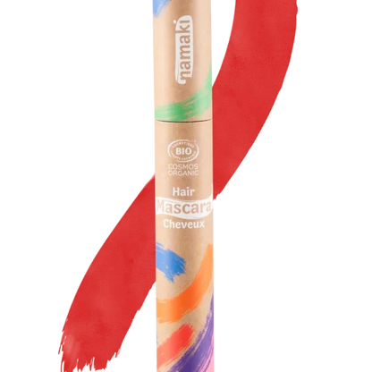 mascara cheveux rouge