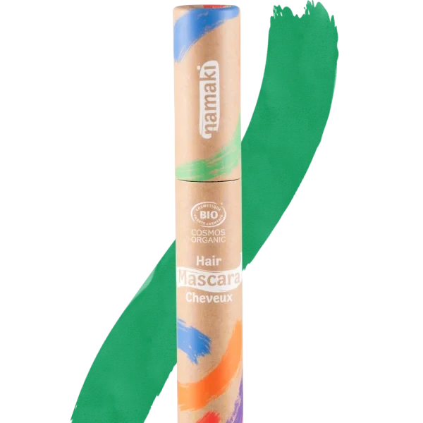 mascara cheveux vert