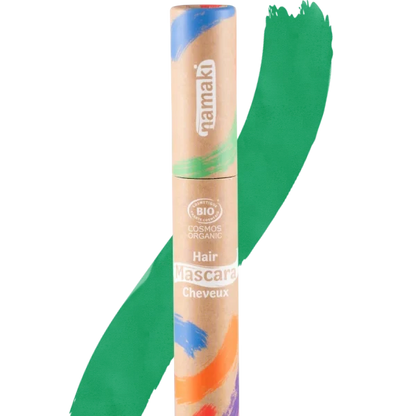 mascara cheveux vert