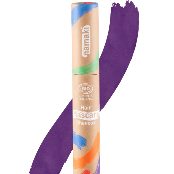 mascara cheveux violet