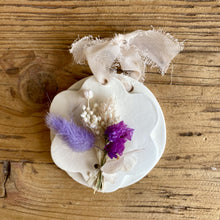 Médaillon - Veux-tu être ma marraine ? (fleurs lilas)