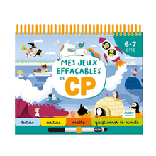 mes jeux effaçables cp auzou