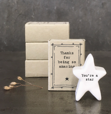 Mini boîte étoile - You're a star