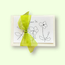 Mini carte - Pour toi (couleur ruban aléatoire)