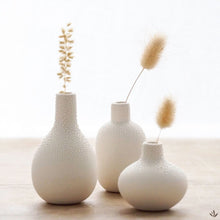 Set de 3 mini vases - blanc