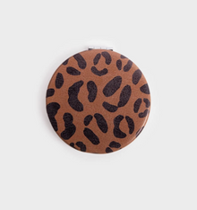 Mini miroir de poche - Léopard