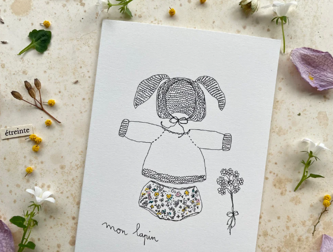 Carte - Mon lapin
