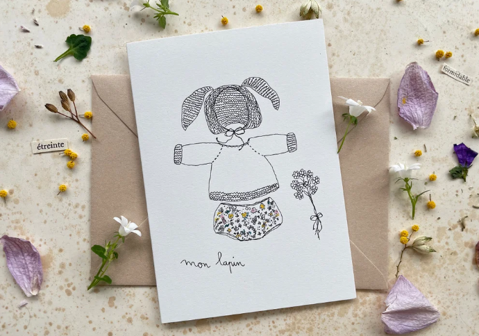 Carte - Mon lapin