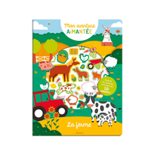 mon aventure aimantée la ferme auzou
