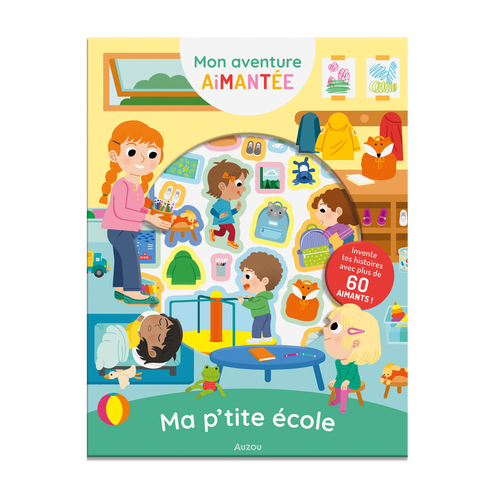 mon aventure aimantée ma p'tite école auzou