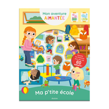 mon aventure aimantée ma p'tite école auzou