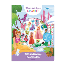 mon aventure aimantée merveilleuses princesses auzou
